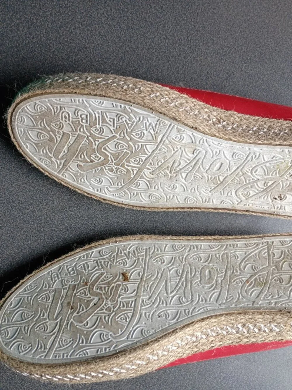 Blowfish Malibu Red Benita Espadrille Slip On Flats Sneaker 8M